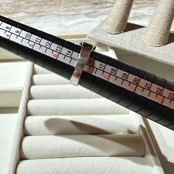 Vintage Amethyst & Marcasite 925 Sterling Silver Ring Size 7 Art Deco - Picture 3 of 11